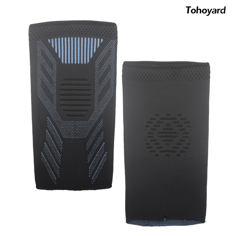 Tohoyard Athletic Elbow Compression Sleeve - Support & Protection for Sports, Gym, Weightlifting, Basketball, & Tennis - Elbow Guards for Athletic Use