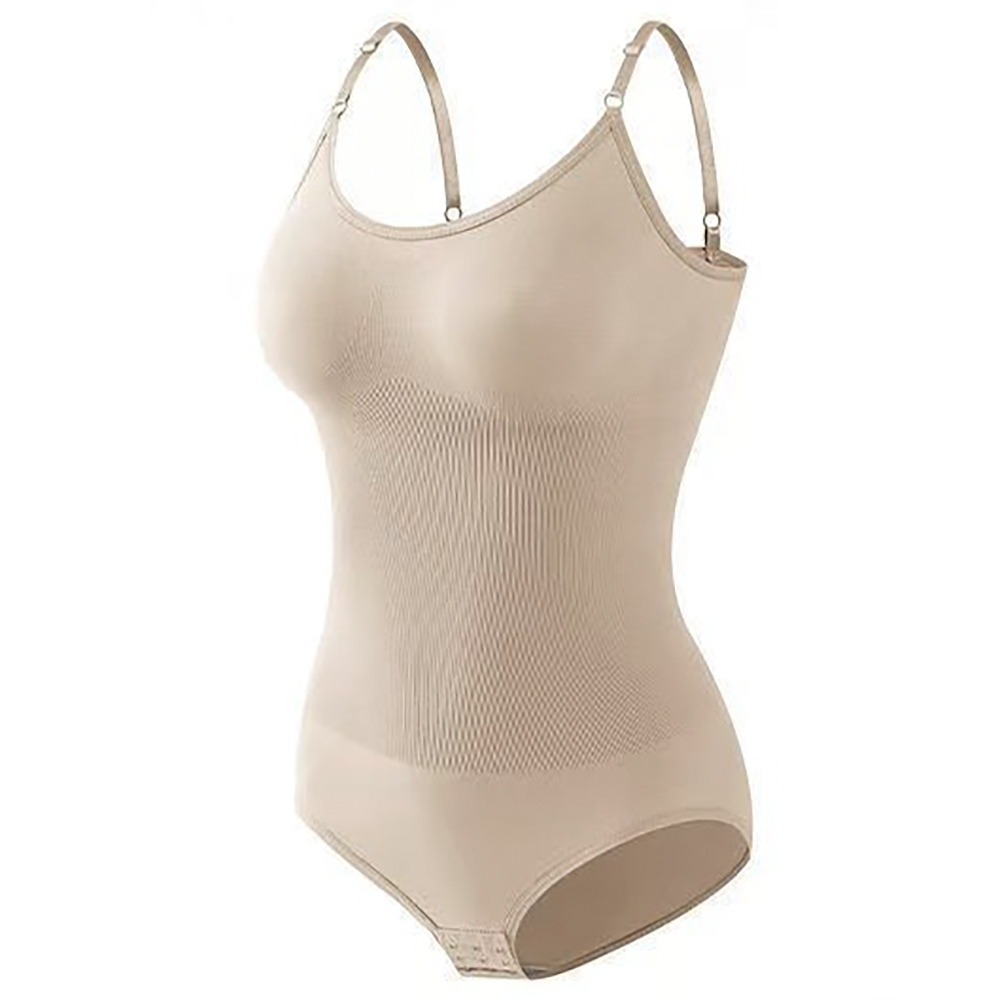 Beccis Comfortable Firm Control Compression Garment - Seamless Bodysuit for Waist & Thigh Sculpting