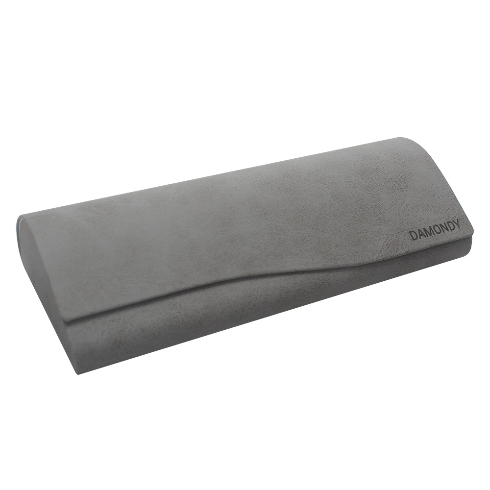 DAMONDY Portable Hard Shell Eyeglass Case with Magnetic Closure, Stylish Protective Eye Glass Cases for Travel & Daily Use