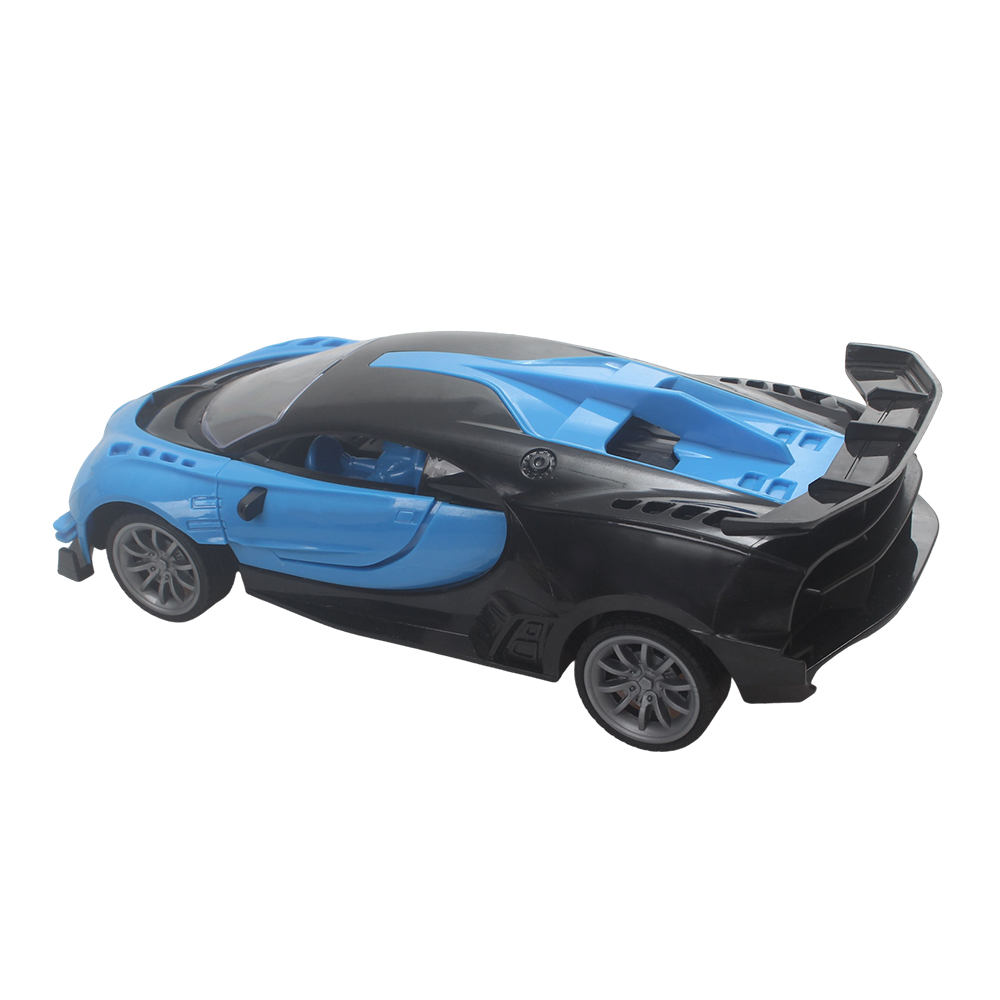 Driftnest Transforming RC Bugatti Race Car Toy - 1:18 Scale Electric Model Vehicle with Remote Control - Ideal Gift for Kids & Collectors, Perfect for Indoor & Outdoor Play