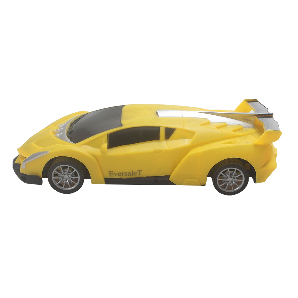 EversaleT Remote-controlled toy vehicles for Kids, Yellow Sports Racing RC Car with Controller – Perfect Indoor/Outdoor Fun Gift