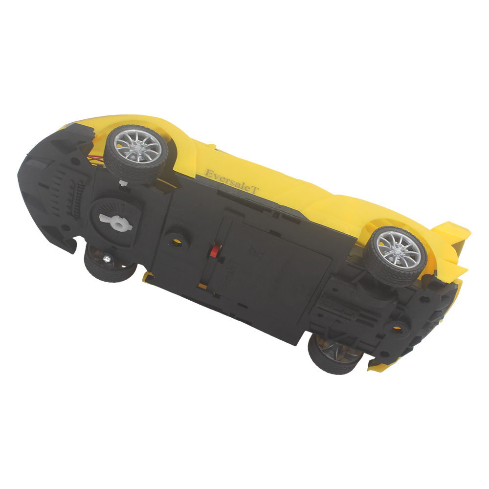 EversaleT Remote-controlled toy vehicles for Kids, Yellow Sports Racing RC Car with Controller – Perfect Indoor/Outdoor Fun Gift