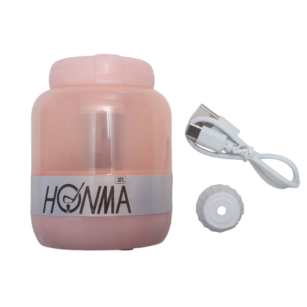 JOY.HONMA Electric Pencil Sharpeners for Kids & Artists, Heavy Duty Automatic Pencil Sharpener with Shavings Reservoir, Pink, JOY.HONMA Brand, for Home, School & Office Use