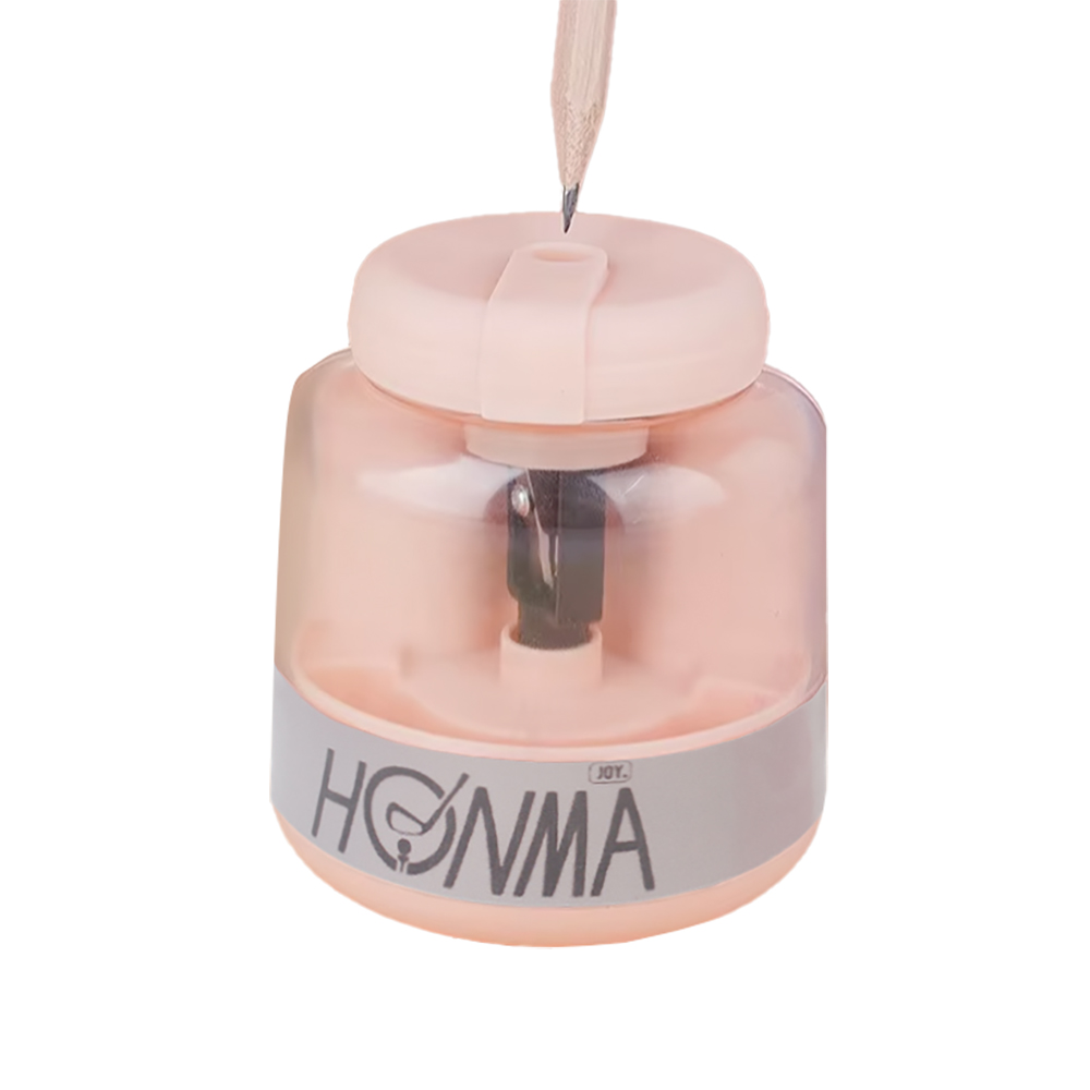 JOY.HONMA Electric Pencil Sharpeners for Kids & Artists, Heavy Duty Automatic Pencil Sharpener with Shavings Reservoir, Pink, JOY.HONMA Brand, for Home, School & Office Use
