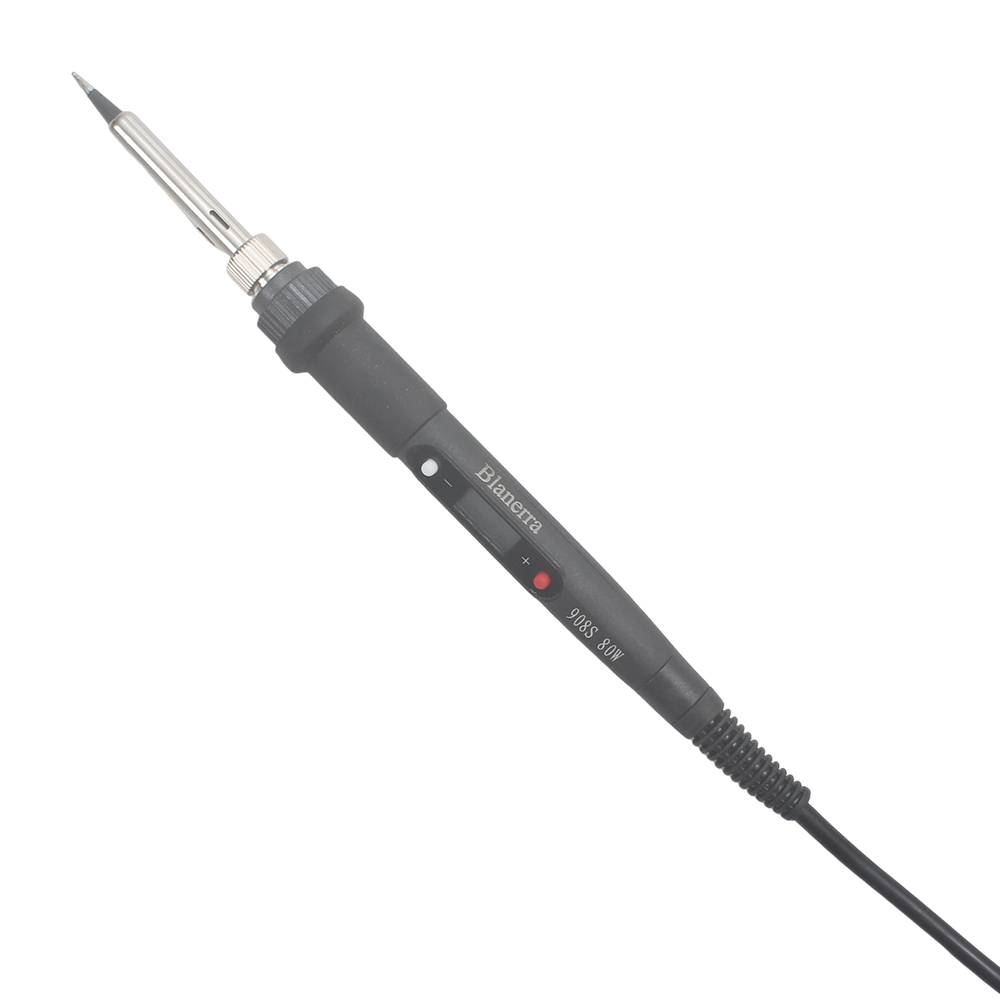 Blanerra 908S 80W Electric Soldering Irons with Adjustable Temperature Digital Display, Quick Heating Solder Gun Kit for Electronics DIY and Circuit Board Repair.