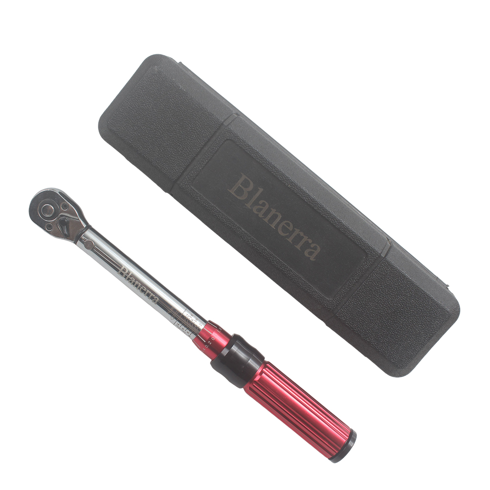 Blanerra Micro Adjustable Torque Screwdriver Kit, Hand-operated Ratchet Wrenches Precision Tool for Scope Mounting, Low Range Click Wrench Set for Firearm and Gunsmithing