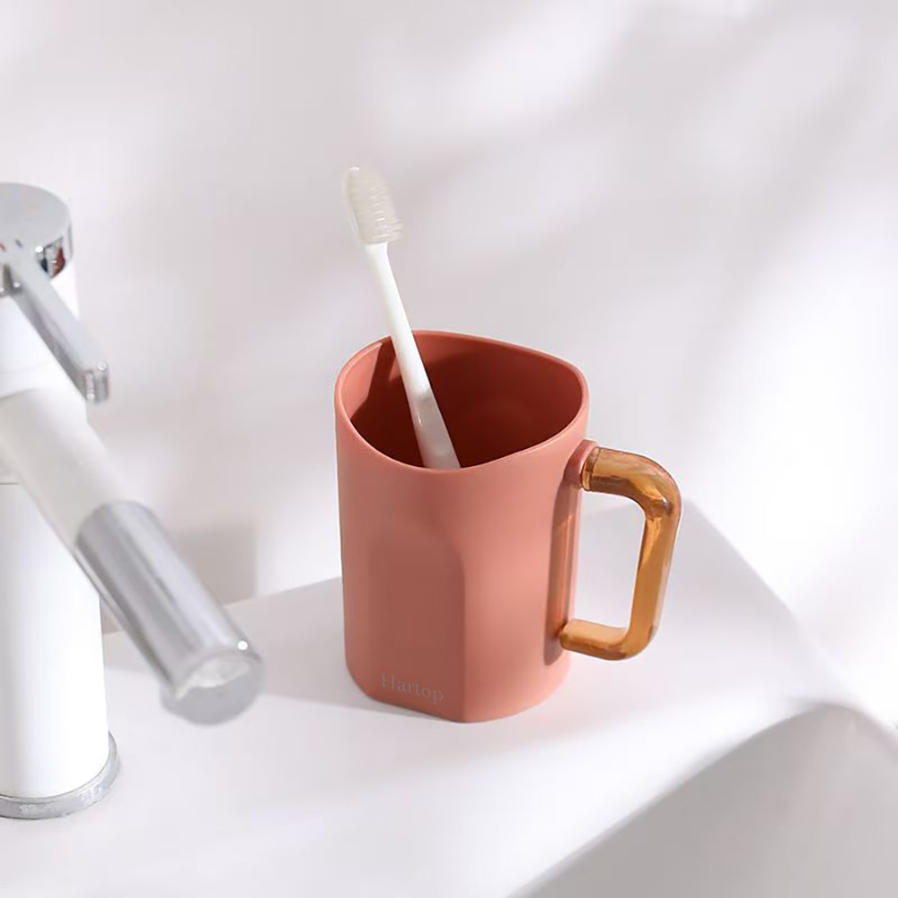 Hartop Multi-purpose Plastic Drinking Cups,Portable Rinse Cups - Lightweight & Unbreakable Cups for Bathroom, Home, Kitchen, and Travel