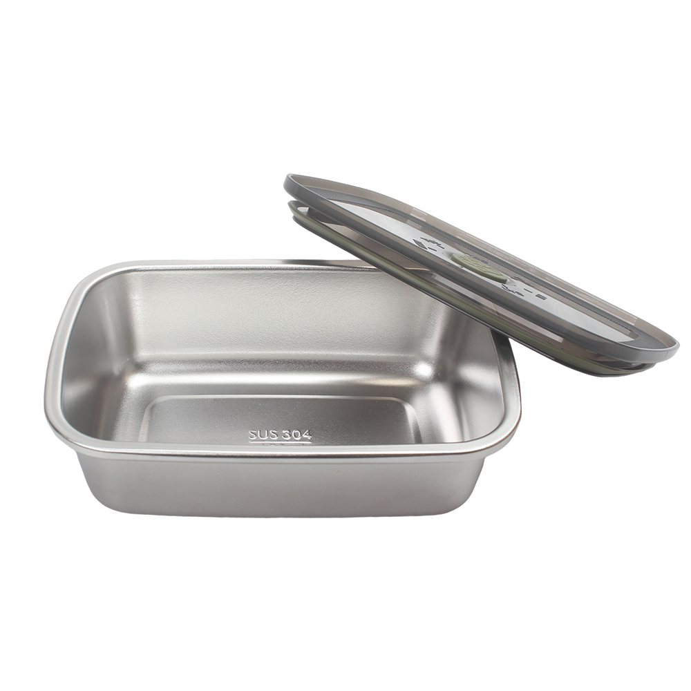 LUCKBINGPING Premium All-Purpose Portable Household Containers - 650ml Stainless Steel Food Storage with Airtight Lid & Day Tracker - Perfect for Kitchen, Camping & On-the-Go Meals