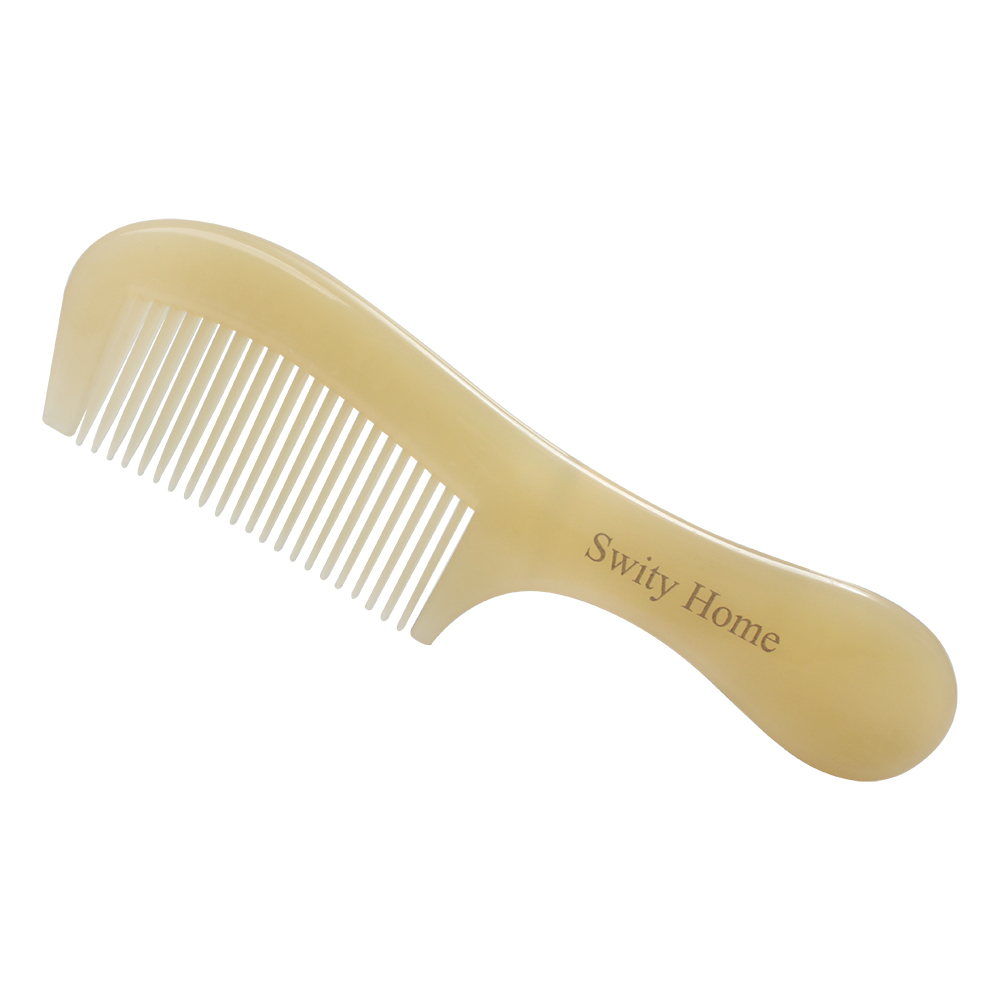 Swity Home Combs are suitable for long and curly hair, and smooth natural materials can reduce curls and splits, making them perfect for home bathroom use