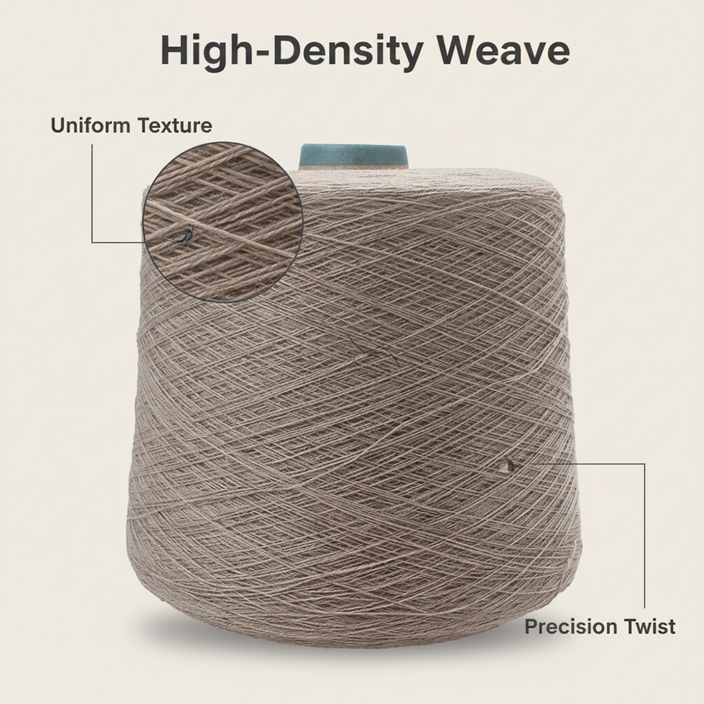 FILI RARI Chic & Cozy Cashmere Yarns for Hand Knitting & Crochet - Premium 1KG Spool for Luxurious Sweaters & Blankets