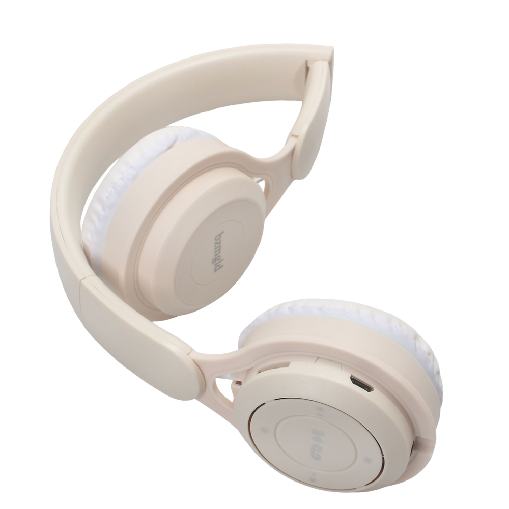 bzmgld Foldable Wireless Bluetooth Earphones with Microphone Call Function, TF Card Slot, Lightweight Portable Headphones for Sports, Travel, and Daily Use