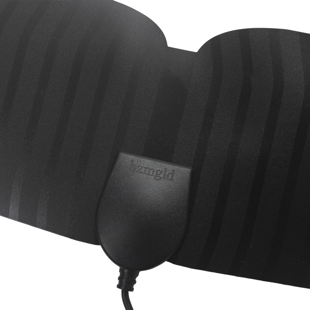 bzmgld Plug & Play Ultra-Thin 360° Omni-Directional Digital Television Aerials for Smart TV, 4K 1080P Indoor HDTV Antenna with Amplifier Signal Booster, 16.5ft Coax Cable for Living Room Bedroom