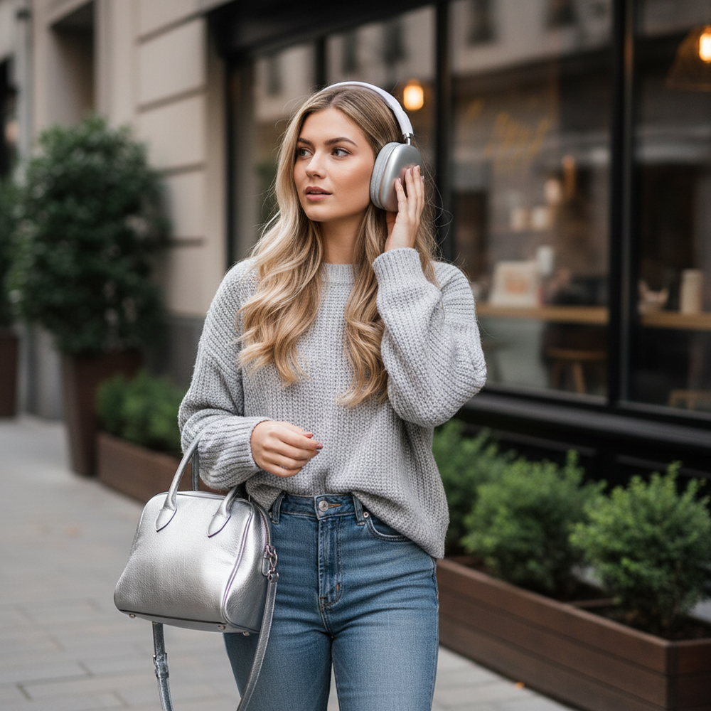 ddpatng Earphones,Bluetooth Wireless Headphones with Microphone & TF Card Slot for Hands-Free Calls, Low Latency, Lightweight, Perfect for Travel & Office