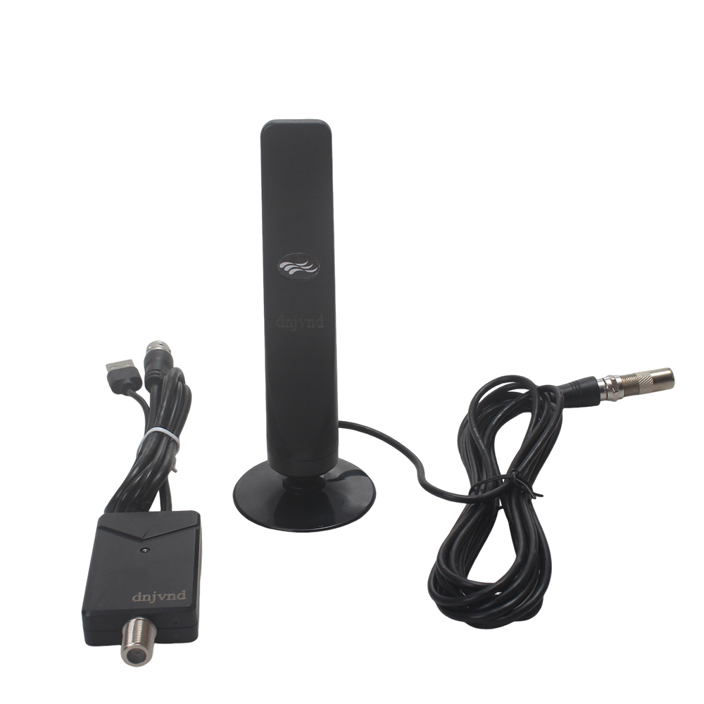 dnjvnd TV Antenna, Digital Indoor HD TV Aerials for Smart TV, 250+ Miles Long Range with Amplifier Signal Booster, Support 4K 1080P Free Local Channels