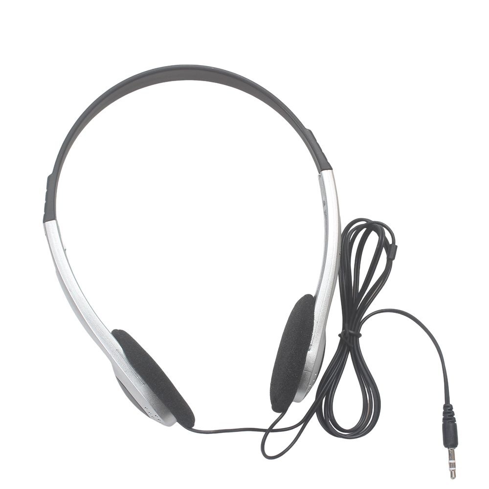 bzaogn Compact On-Ear Earphones with 3.5mm Jack for School & Office Use - Lightweight & Portable Wired Headphones for Kids & Adults