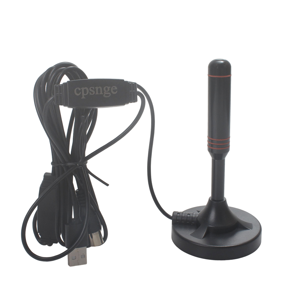 cpsnge Powerful Indoor Television Aerials for Smart TV, 4K HD Freeview Antenna with Amplifier Signal Booster, Portable Television Aerials with Magnetic Base for Camping, RV, and Home Use.