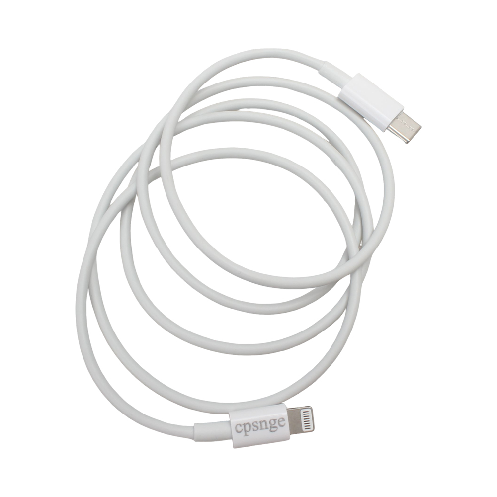 cpsnge USB cables for cellphones, 1-meter fast charging cable, MFi certified high-speed data transmission cable, suitable for in car, travel, and business travel scenarios