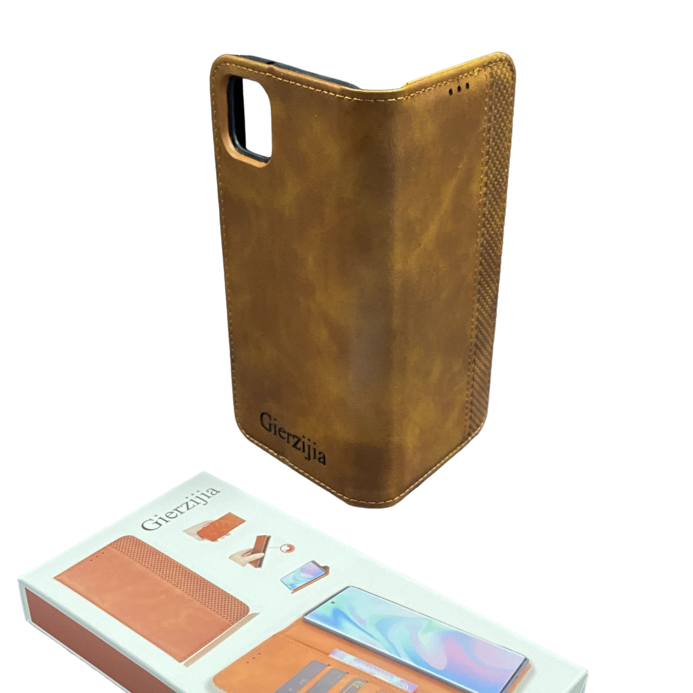 GIERZIJIA Cell Phone Cases with Credit Card Slots - Premium Wallet Cell Phone Case for Google Pixel 4 XL, Durable Protective Cover for Daily Commute & Travel