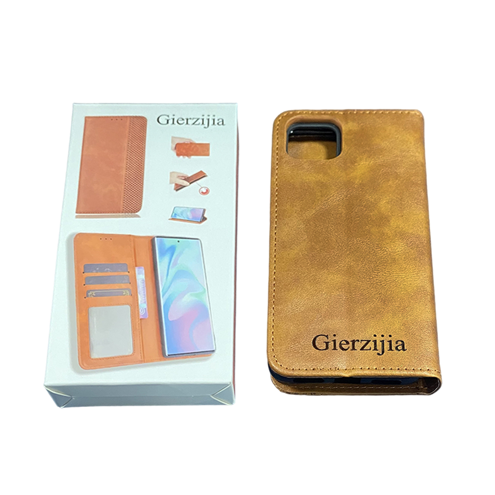GIERZIJIA Premium Flip Cell Phone Case with Kickstand - Durable PU Leather Cover for Business & Travel GIERZIJIA Premium Flip Cell Phone Case with Kickstand - Durable PU Leather Cover for Business & Travel