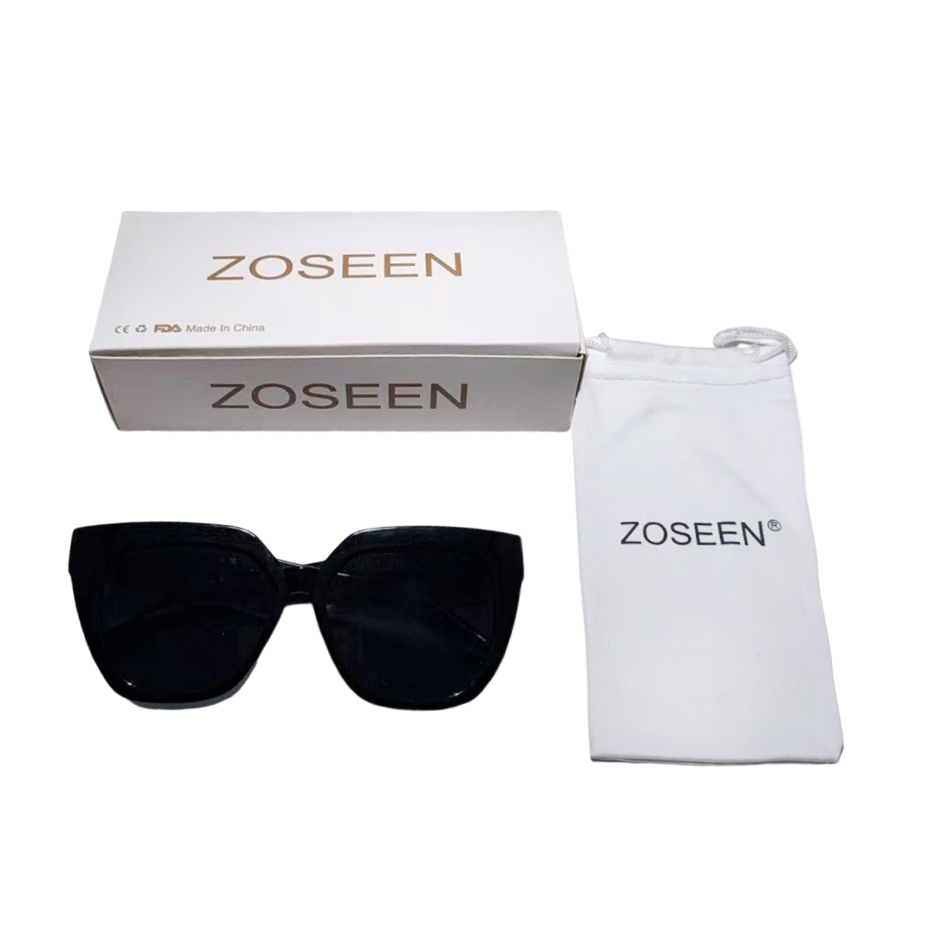 ZOSEEN Classic Oversized Sunglasses - High-Quality Anti-Glare Shades for Vacation Travel & Daily Wear