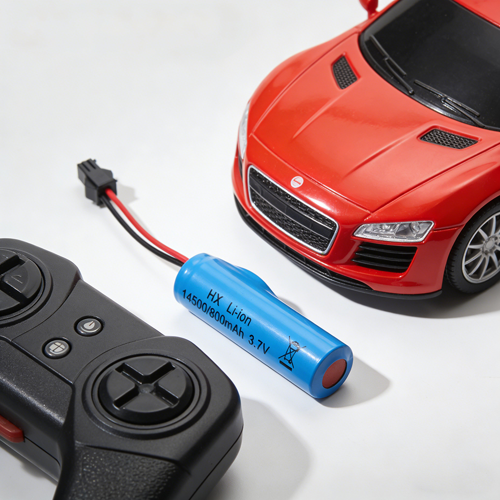 DulexPrime 3.7V 800mAh Li-ion Rechargeable Battery Pack with HX Connector for RC Toys, Drones & Electronic Devices, High Performance Model Aircraft Batteries