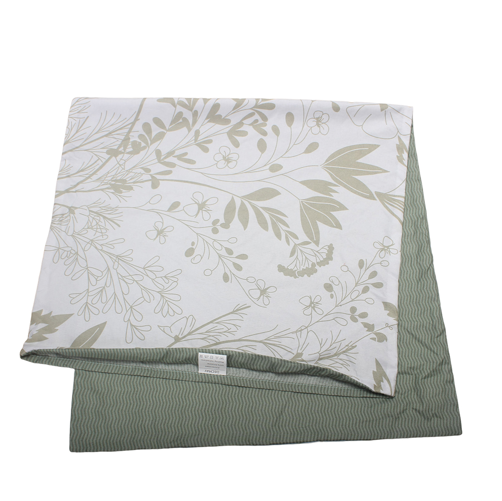 DECMAY 25"x35" Botanical Pattern Pillowcases Standard Size, Soft Floral Pillow Covers with Envelope Closure, Perfect Housewarming Gift for New Home and Bedroom