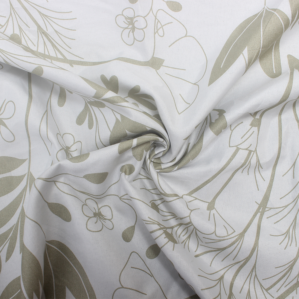 DECMAY 25"x35" Botanical Pattern Pillowcases Standard Size, Soft Floral Pillow Covers with Envelope Closure, Perfect Housewarming Gift for New Home and Bedroom