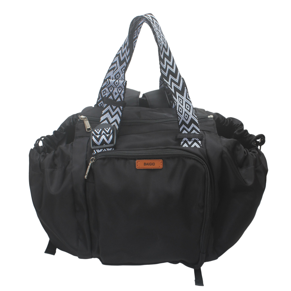 BAIGIO Durable Travel bags Sport Gym Bag, Large Tote with Drawstring Sides for Fitness, Swimming and Sports, Essential Carry-on Bag for Vacation BAIGIO Durable Travel bags Sport Gym Bag, Large Tote with Drawstring Sides for Fitness, Swimming and Sports, Essential Carry-on Bag for Vacation