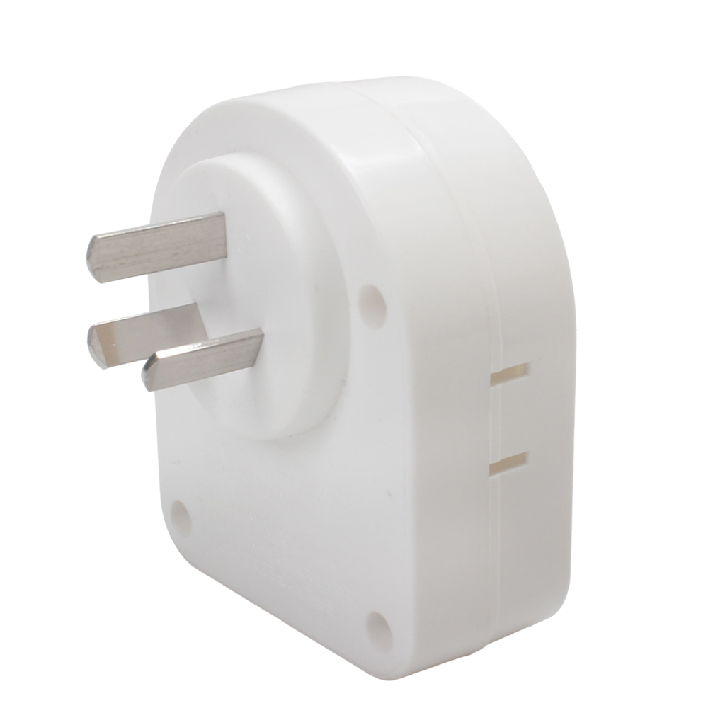 Yaoccess Multi-Outlet Adapter plugs with On/Off Power Switch, Space-Saving Wall Plug Extender for Home and Office, Compact Electrical Socket Converter for Bedroom, Kitchen and Dorm