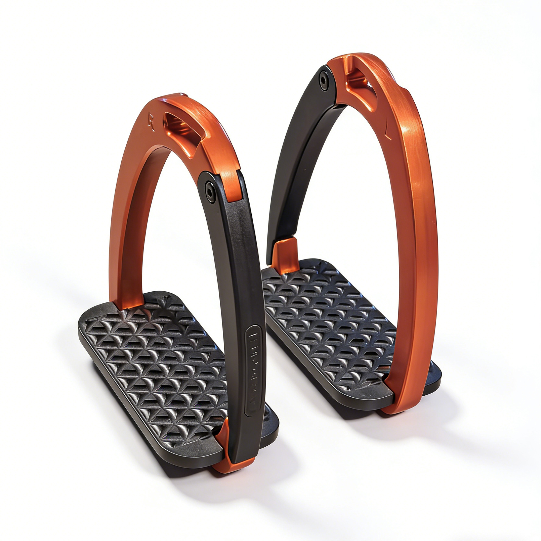 TENG Aluminum Safety Stirrups for Horse Riding, Quick-Release Magnetic Equestrian Stirrups with Anti-Slip Wide Tread for Show Jumping and Eventing