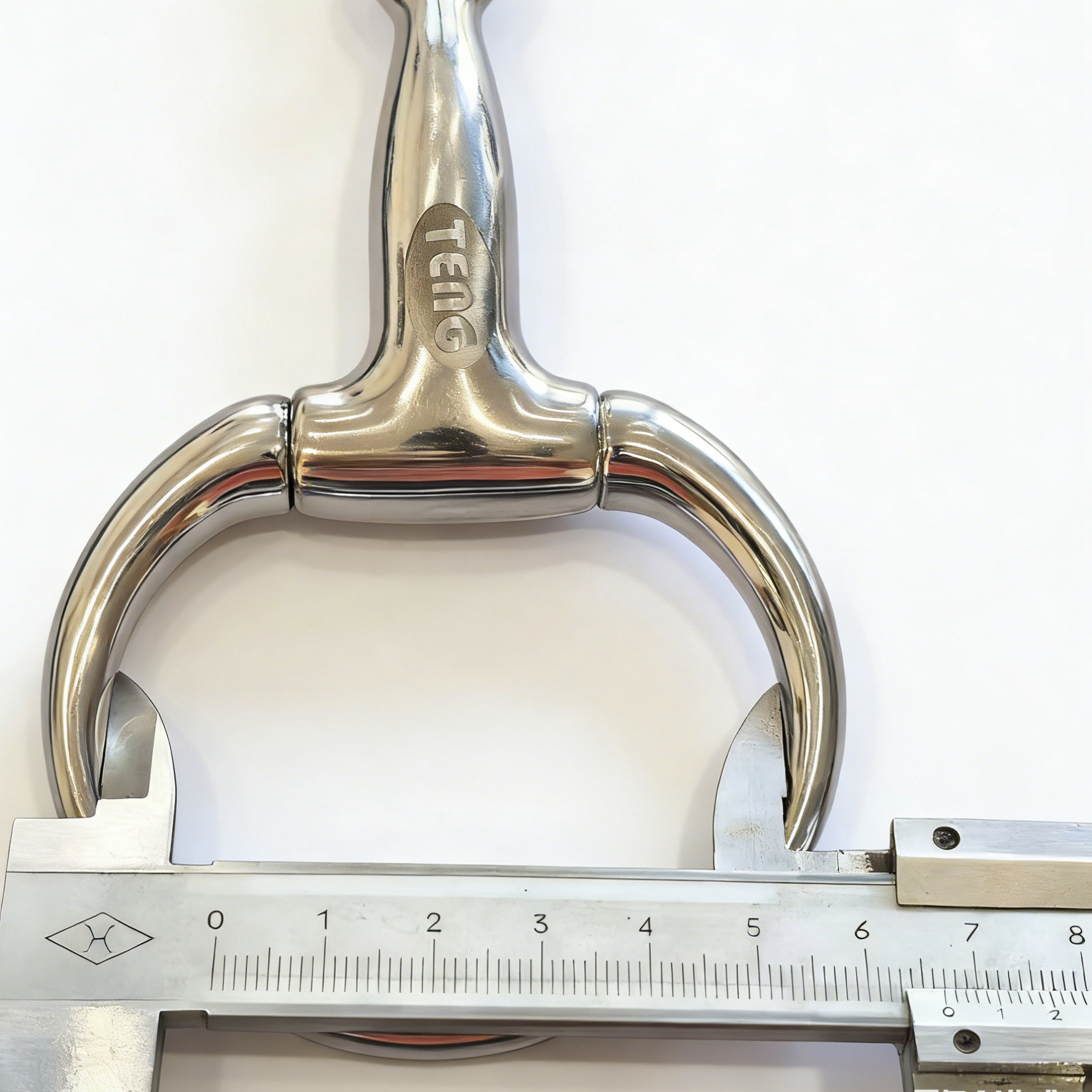 TENG Durable Stainless Steel Bits for Animals, Comfortable Jointed Loose Ring Snaffle Bit for Horse Equestrian Training & Daily Riding