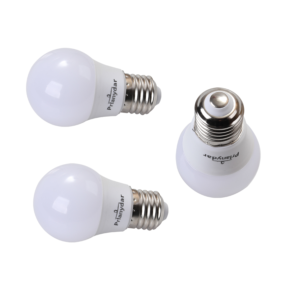 PRLANYDAR Electric bulbs home energy-saving lamps warm white light screw ball mouth lighting.