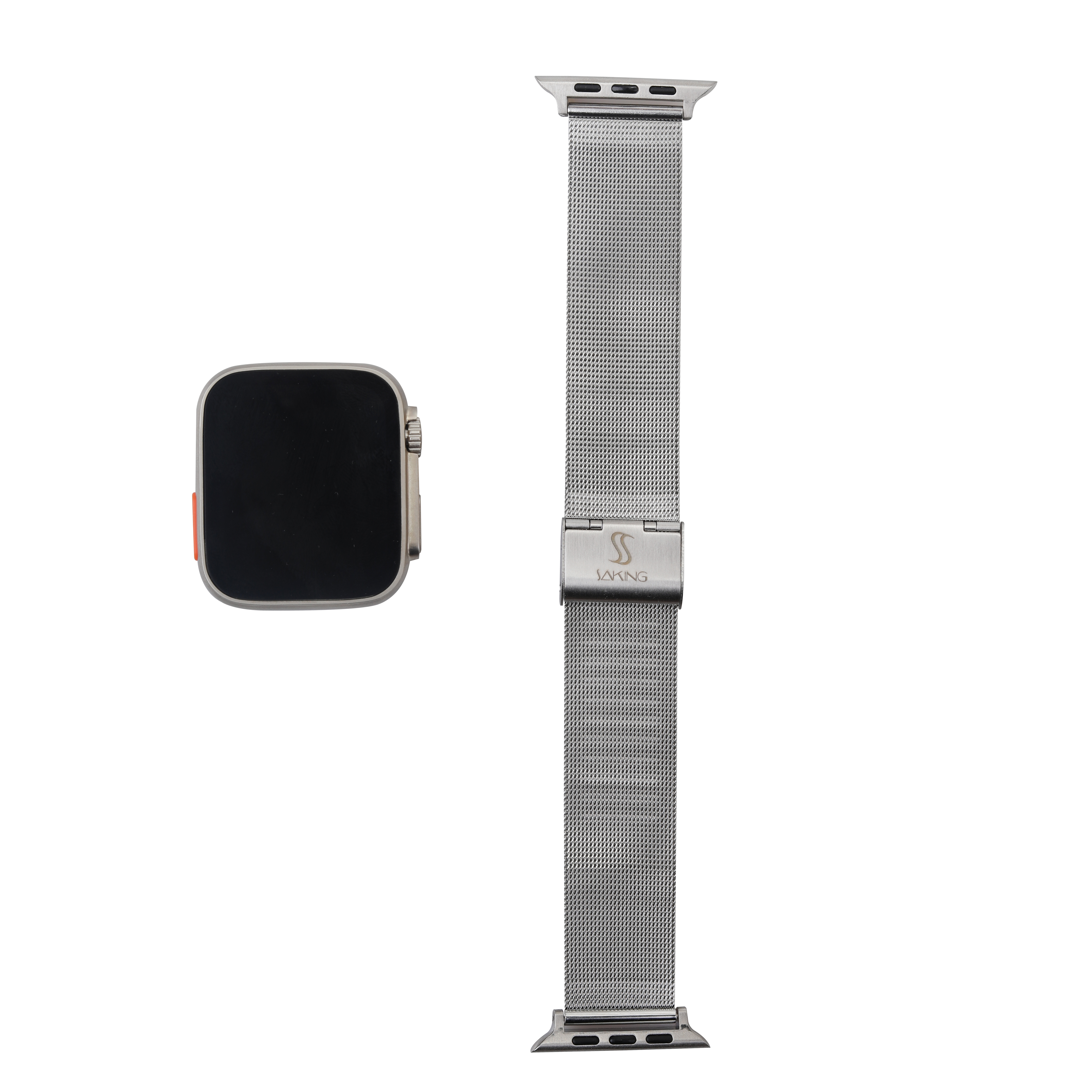 Saking Smart Watch, Full Touch Screen Fitness Tracker with Health Tracking and Heart Rate Sleep Monitor, IP68 Waterproof Outdoor Sports Watch for Women Men Kids.