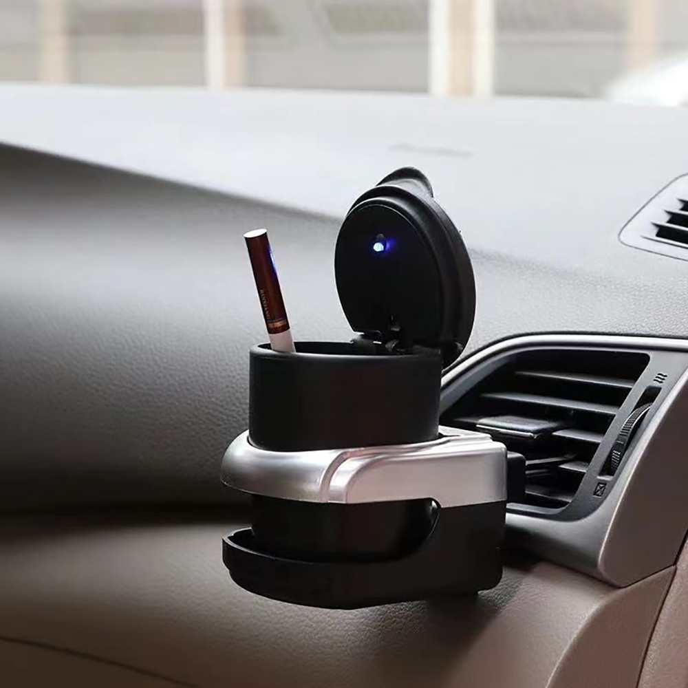 ZIRANSHU High-quality universal car ashtray with lid, suitable for automobiles,home ,outdoor.