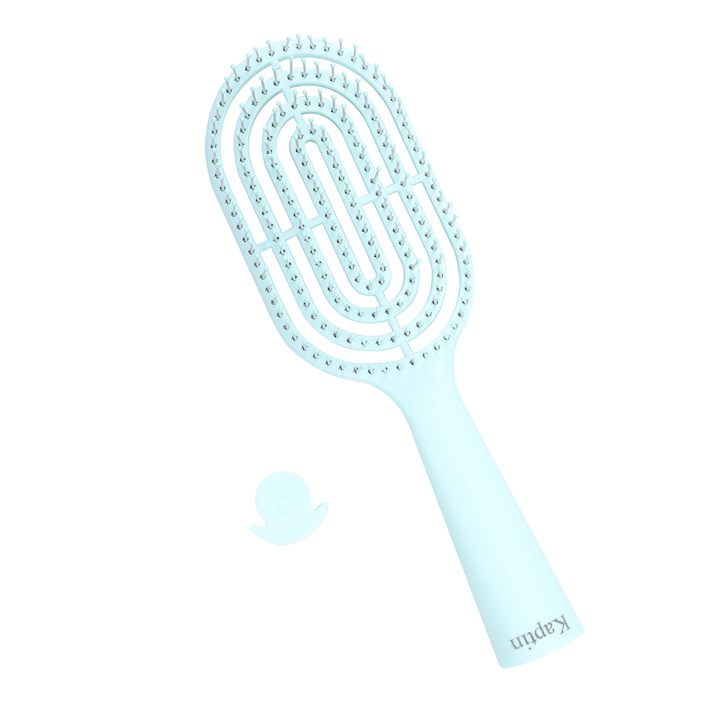 Kaptin Hair Detangling Brush Hair Combs, Anti-Static Nylon Needle Detangling Hair Combs,Professional Curved Vent Styling Hair Combs for Everyday Combing and Styling.