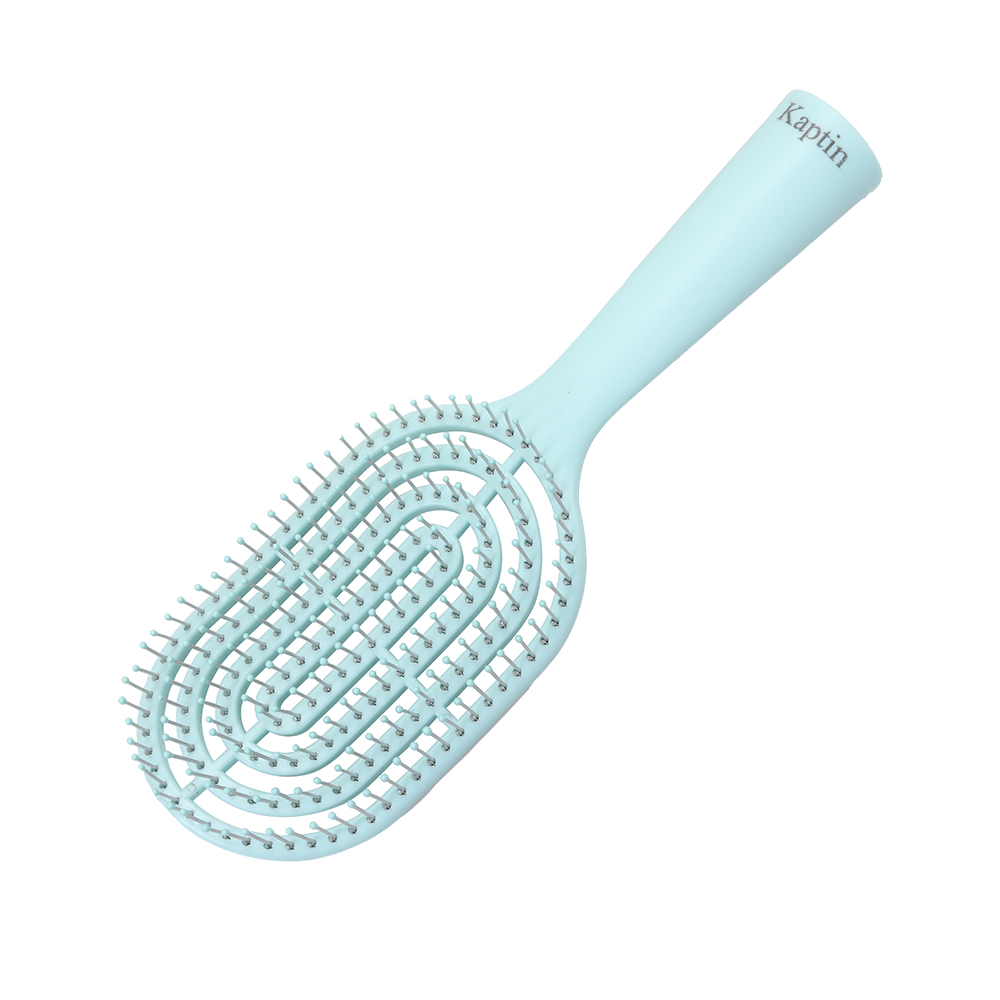 Kaptin Hair Detangling Brush Hair Combs, Anti-Static Nylon Needle Detangling Hair Combs,Professional Curved Vent Styling Hair Combs for Everyday Combing and Styling.