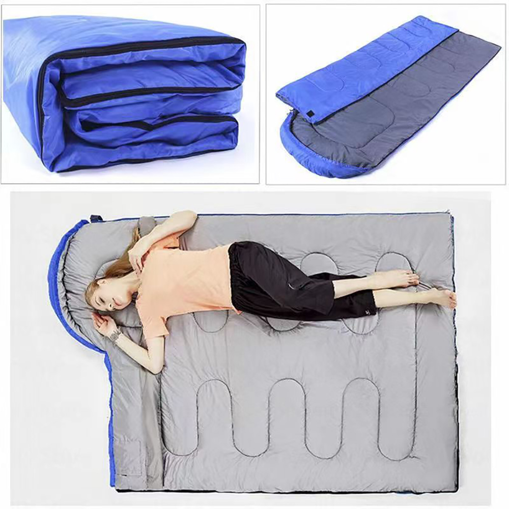 Levievan Sleeping Bag Adult Outdoor Camping Four Seasons Convenient Thickened Single Person Travel Warm and Cold Resistant Sleeping Bag