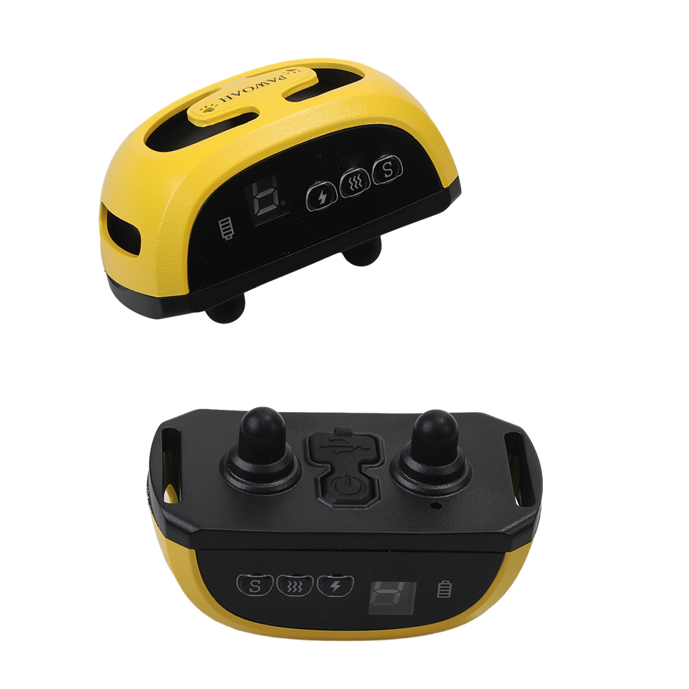 PAWOAH Auto Electronic collars for training animals to prevent barking and electric shock. Collars for pet barking stoppers